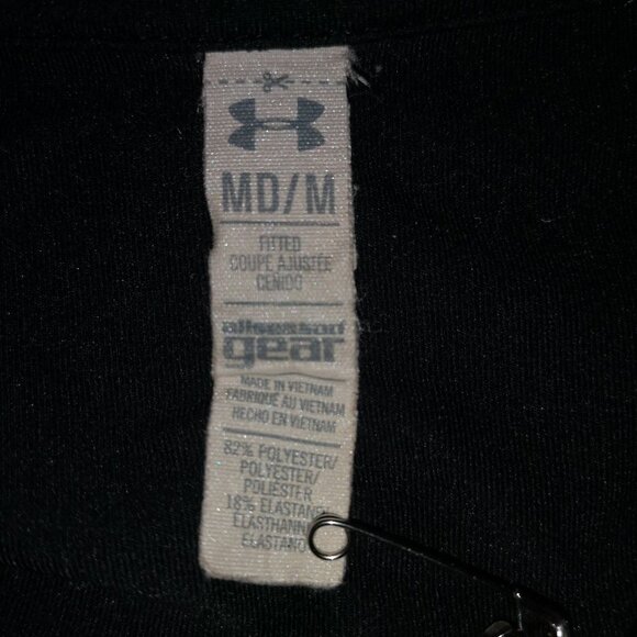 Under Armour Ladies Black Full Zip Athletic Jacket - Picture 3 of 5